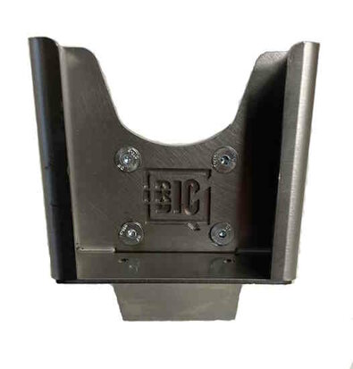 Passive readable front cradle (RVS) for Zebra TC26 for use w/ protective boot and pistol grip